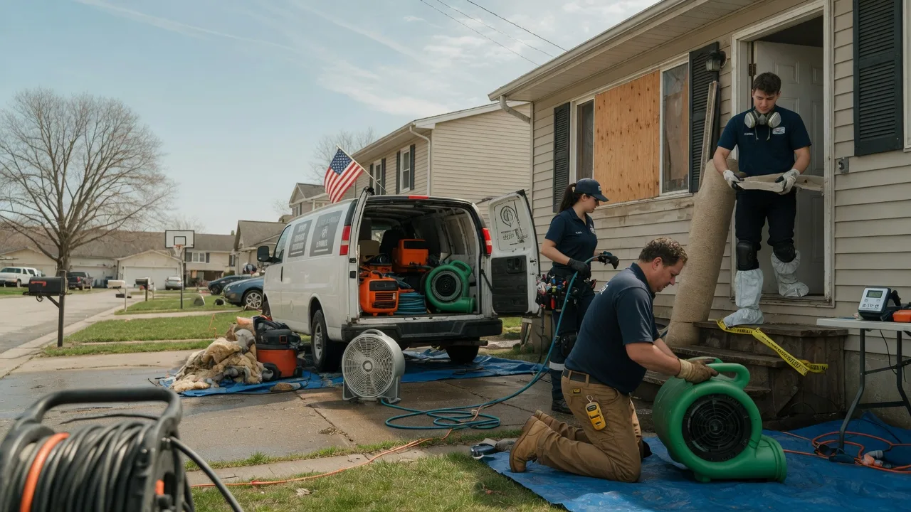 Water Damage Restoration in Tridell, UT near me